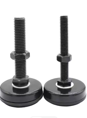 橡胶底座型脚轮 调整块FJSN8/10/12/16/20-50/6070/75/100