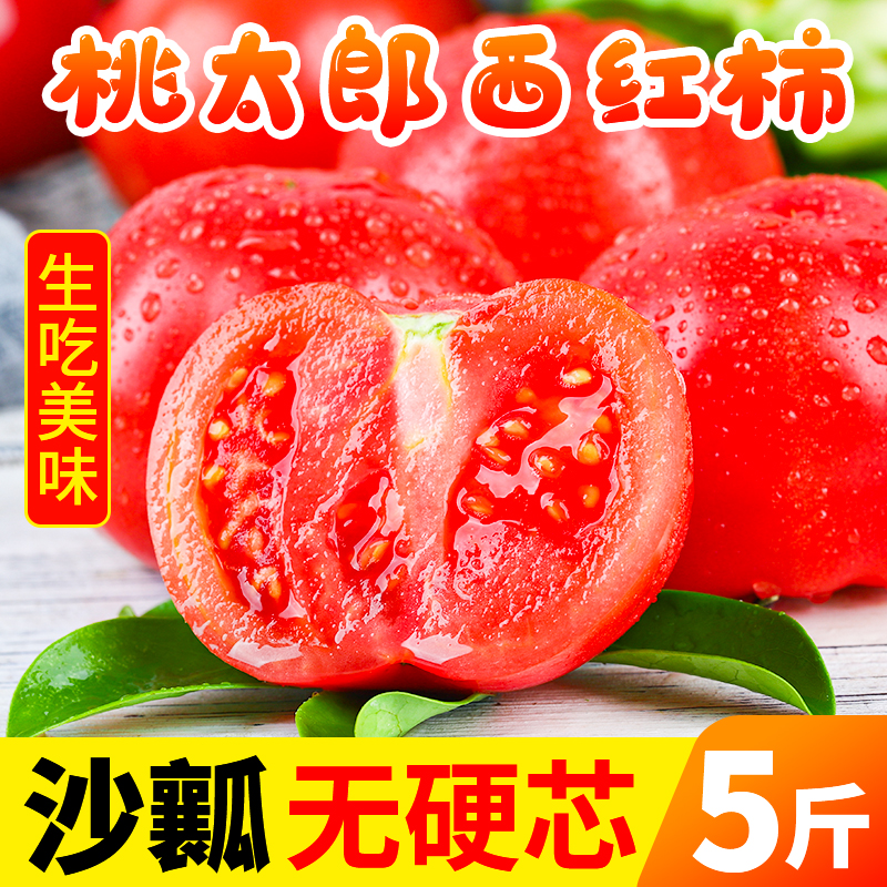 中鲜生桃太郎番茄沙瓤粉西红柿