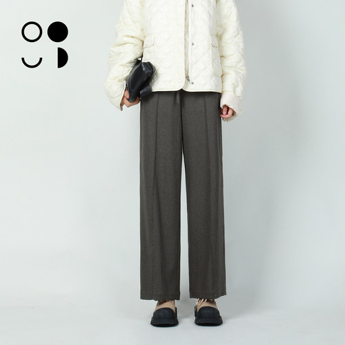 未知未觉2025冬装新品裤子W441K19523