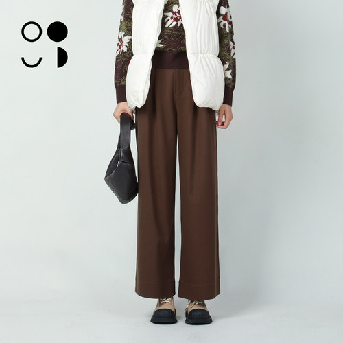 未知未觉2025冬装新品裤子W443K19321