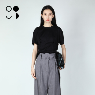 WELKIN&WZWJ未知未觉2025夏装 上新T恤W425T11312 新品