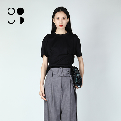 WELKIN&WZWJ未知未觉2025夏装新品上新T恤W425T11312