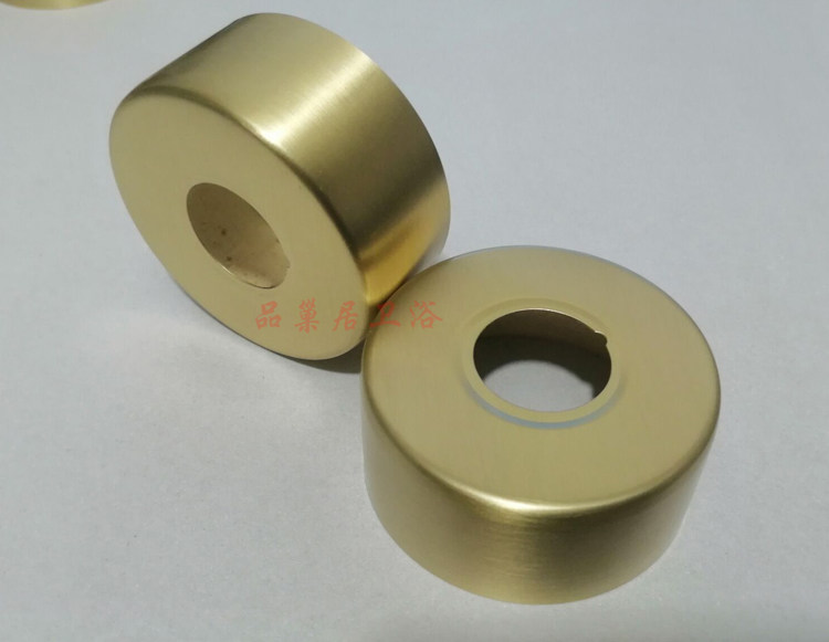 加大加宽加高拉丝金色装饰盖冷热水龙头底座弯头盖子遮丑盖墙座,家装主材,花洒配件,淘宝优惠券,粉丝福利购,淘宝优惠卷