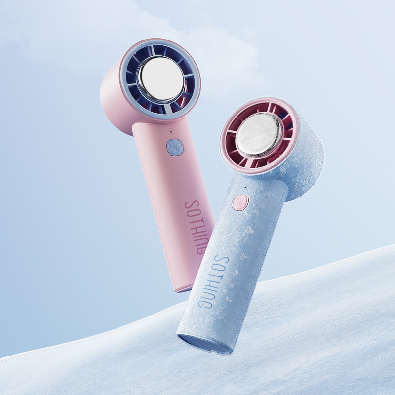 向物制冷手持小风扇2026新款户外随身便携超强力迷你电风扇小型充