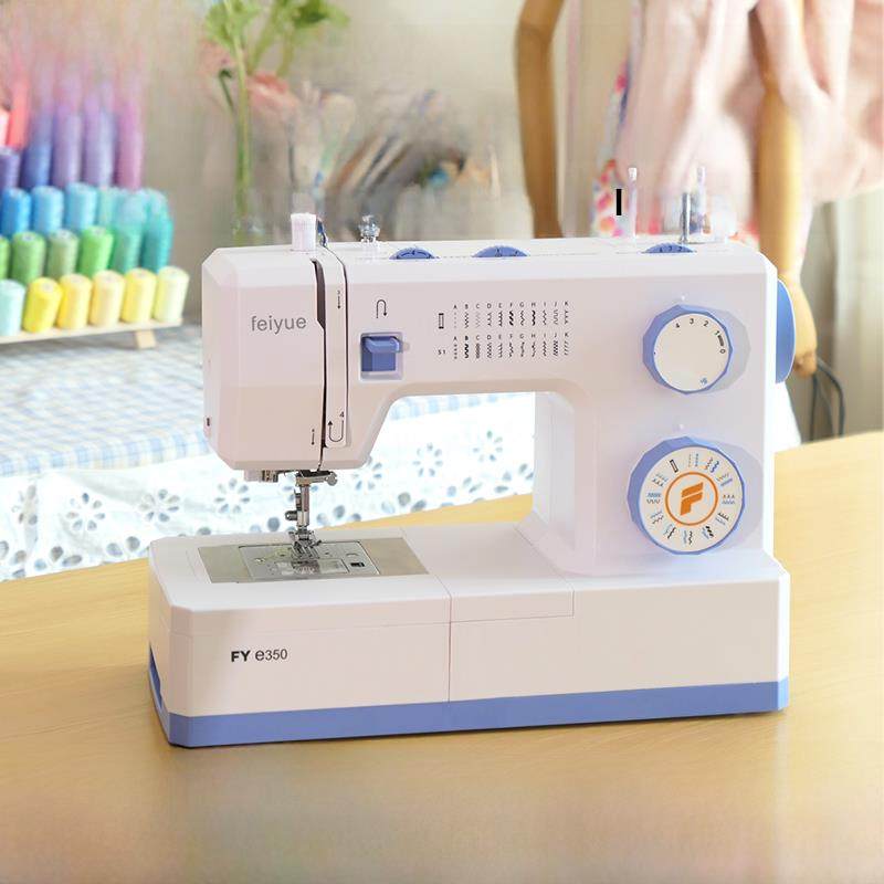 飞跃飞跃Fye350家用多功能锁边双针电动缝纫机100W电机厚 - 封面