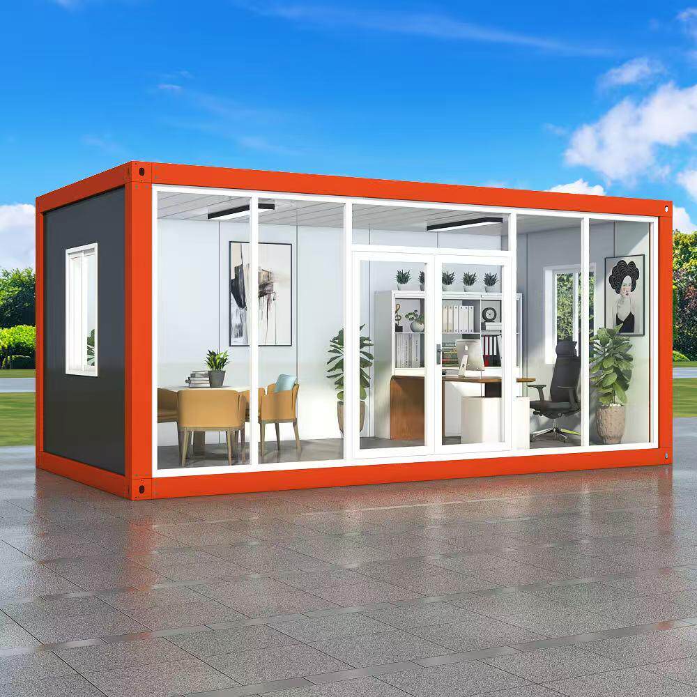 集装箱移动房办公室定制彩钢集成房屋住人简易组装可拆卸活动板房