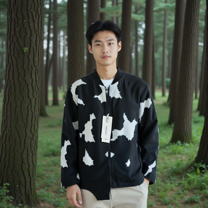 GR系列男装银泰撤柜2021冬季新款野性呼唤夹棉夹克118356/AJ3-1