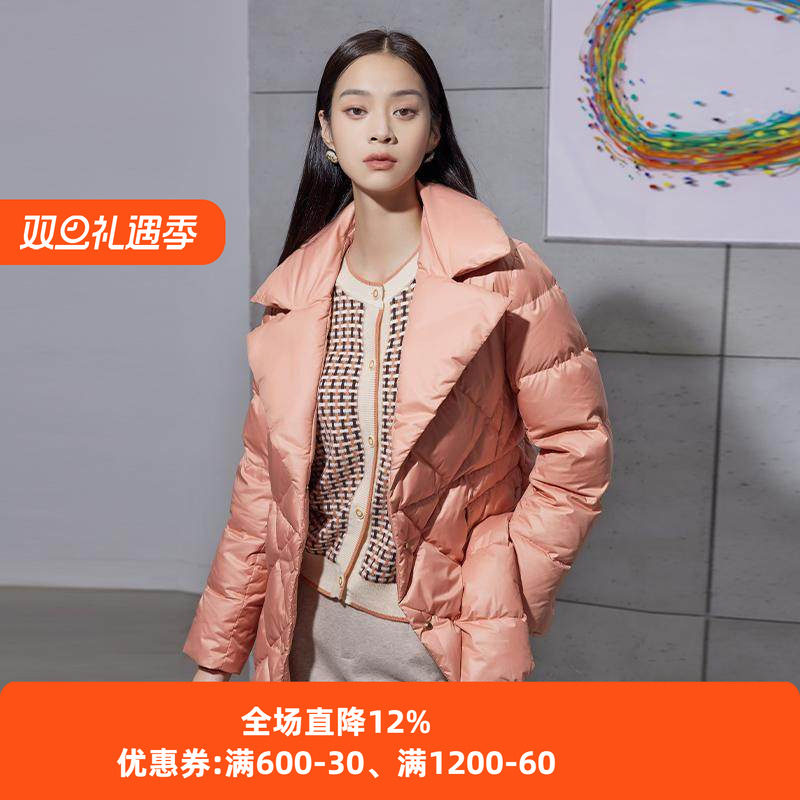 短外套棉服杨门淑女西装领