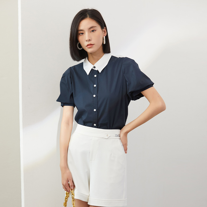 杨门2025夏季新款时尚短袖衬衫
