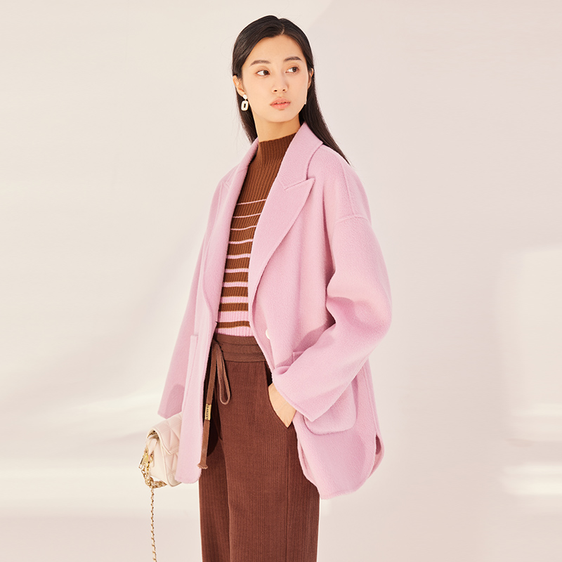 杨门2025冬季时尚毛呢外套