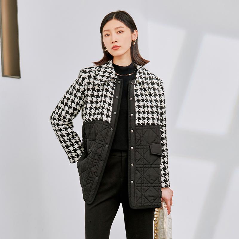 杨门通勤冬装棉衣短外套