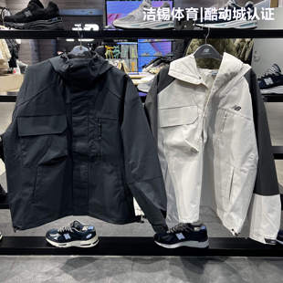 NEW BALANCE/NB2026春休闲连帽加绒防风保暖夹克外套男 MJ61J6QU
