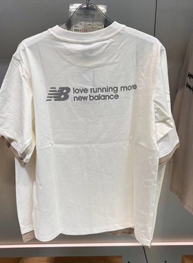 NEW BALANCE/NB2025秋休闲圆领凉感舒适简约短袖T恤男女 NEF31201