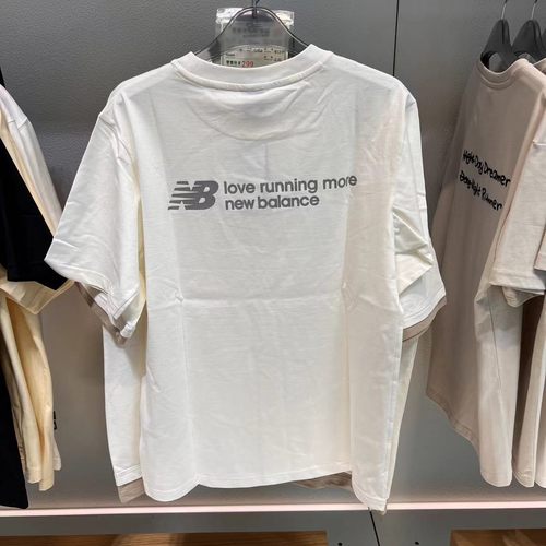 NB休闲圆领凉感舒适简约短袖T恤