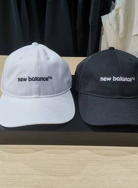 NEW BALANCE/NB帽子2025夏情侣休闲遮阳鸭舌帽棒球帽男女LAH52403