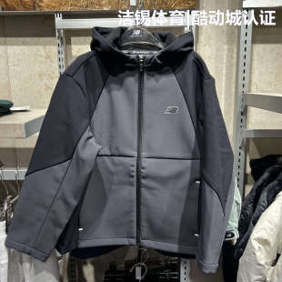 NEW BALANCE/NB童装25冬新款户外休闲舒适针织加绒外套7AF4E023