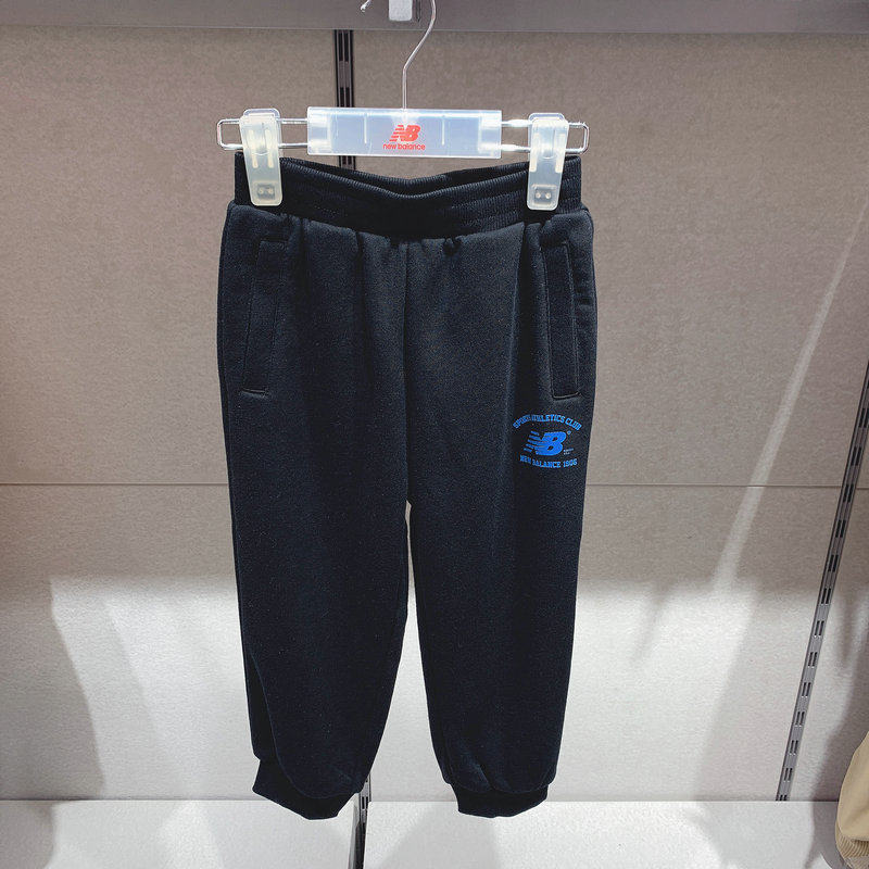 NB男童女童针织中性收口长裤