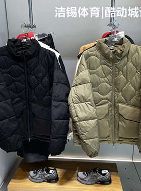 New Balance/NB2025冬立领保暖防风轻薄简约棉服外套男 NQF41291