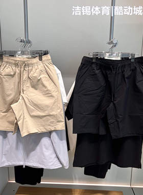 NEW BALANCE/NB2025夏运动休闲梭织透气短裤五分裤潮裤男AMS52316