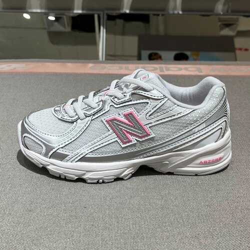 New balance/NB童鞋秋女童一脚蹬透气休闲鞋运动跑步鞋 P7403DB