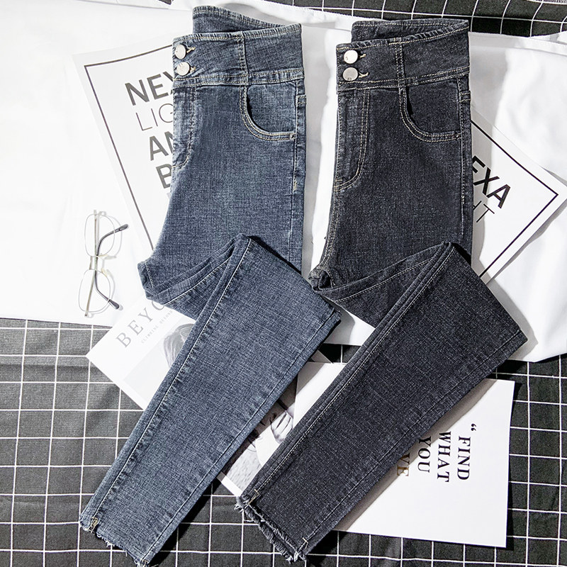 加絨牛仔褲女秋裝2019年新款韓版高腰彈力緊身鉛筆網紅小腳褲顯瘦在類目 模玩/動漫/周邊/cos/桌遊, Cosplay服飾/道具/服務, Cosplay女裝中 - 來自Buy2taobao.com提供專業的淘寶代購服務