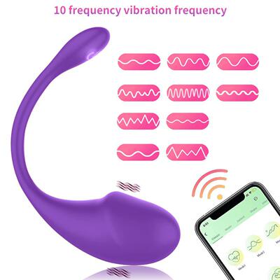 DWaterproof APP Controlled Strong Shock Jumping Egg Bending