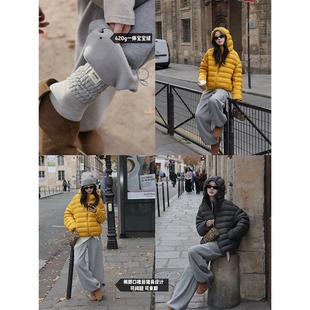 子 女裤 LIL CHER设计感420g一体宝宝绒加厚加绒垂感保暖显瘦阔腿裤