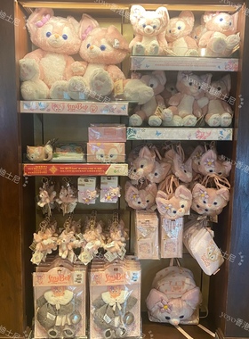 香港迪士尼 玲娜贝儿LinaBell小狐狸系列毛绒玩偶公仔挂件钥匙扣