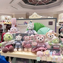 香港迪士尼 2025冬日系列七宝玲娜贝儿星黛露可琦安毛绒公仔挂件