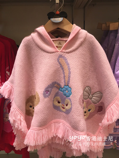 香港迪士尼 雪莉玫芭蕾兔星黛露兔 儿童卡通蓬蓬裙 长袖拼接裙子