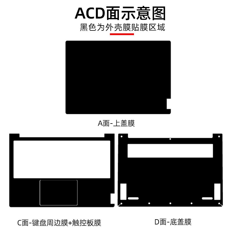 联想Thinkbook 13x透明磨砂外壳膜X13 ITG机身防水防刮贴膜联想13