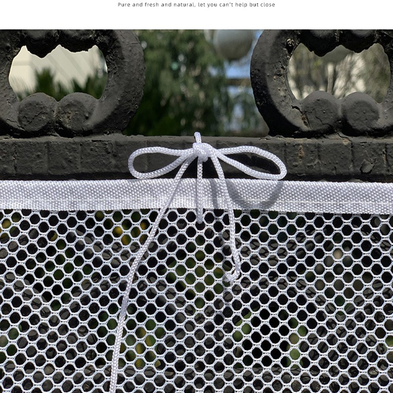 楼梯防护网安全绳l网阳台防坠网儿童围栏安全网防猫栅栏门栏防护