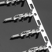 5559 5558 T冷压接线端子磷青铜连接器P簧片插簧连饶端子接插件