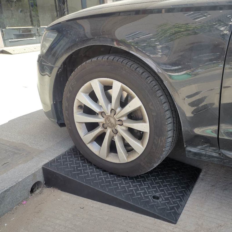 加重橡塑台阶垫斜坡垫p橡胶马路牙子加宽路沿坡货车汽车爬坡上坡