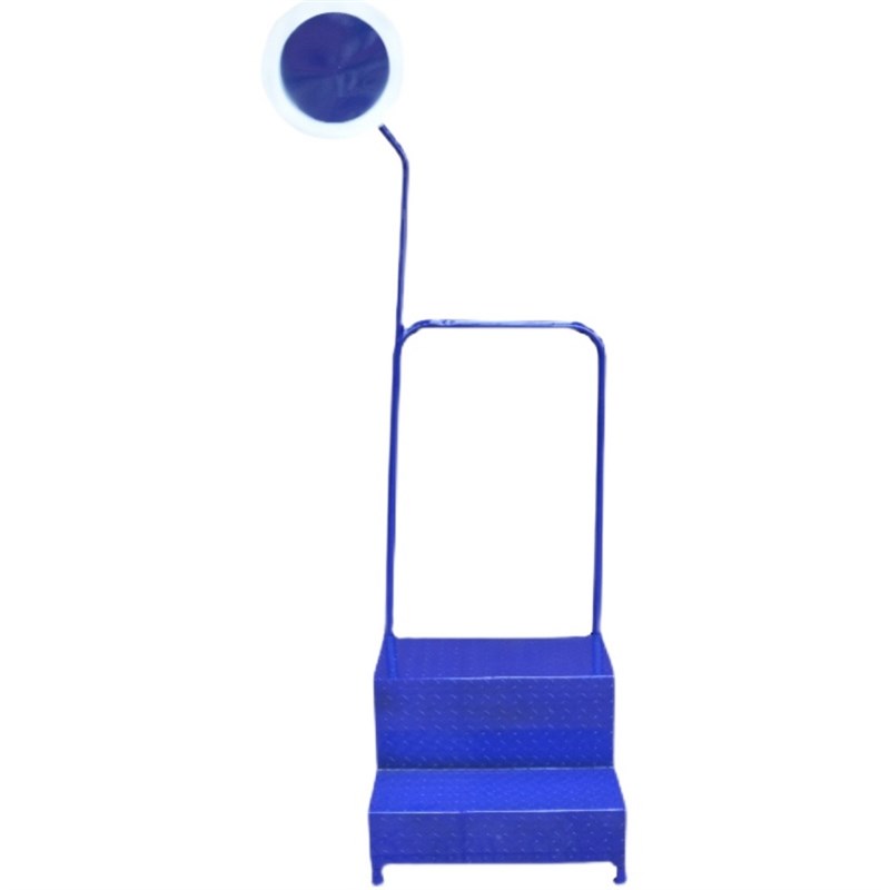 田径学校运动会跑步比赛裁判员信号枪烟屏钢制T喷塑防滑发令台