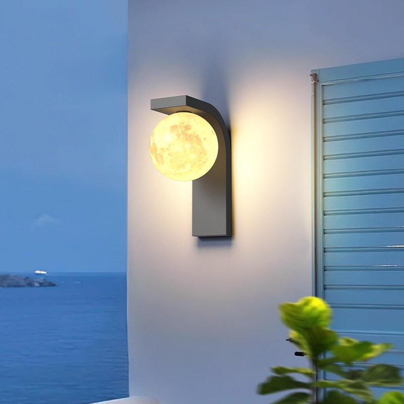 户外防水庭c院灯门前灯过道灯太阳能壁灯墙壁灯阳台露台花园围墙