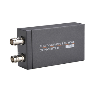 BNC转HDMI转换器 支持TVIs/CVI/CVBS/AHD/VDIEO/复合影片输入转换