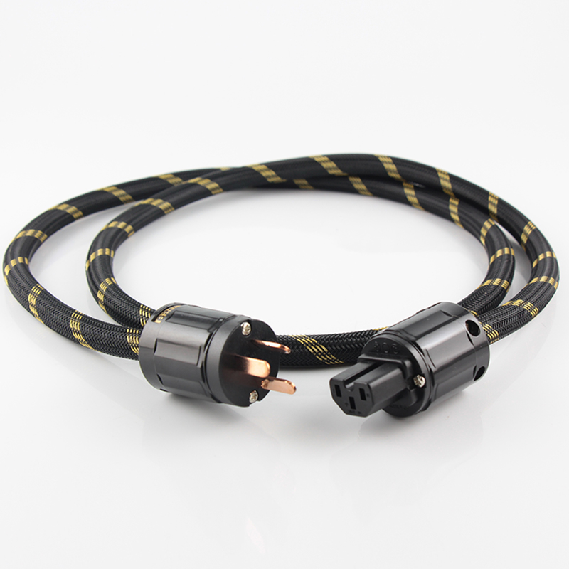 古河FP-314Ag-II 镀银发烧A电源线HiFi音响CD机胆机功放连接线