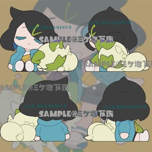 【三花地下铁g/补款+现货】宝可梦地平线莉可新叶喵pvc摆件