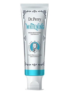 正品清洁英国DrPerry清新亮白牙膏洁净牙齿美白口气原装