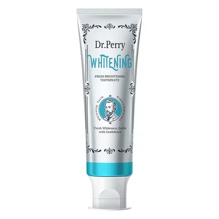 正品清洁英国DrPerry清新亮白牙膏洁净牙齿美白口气原装