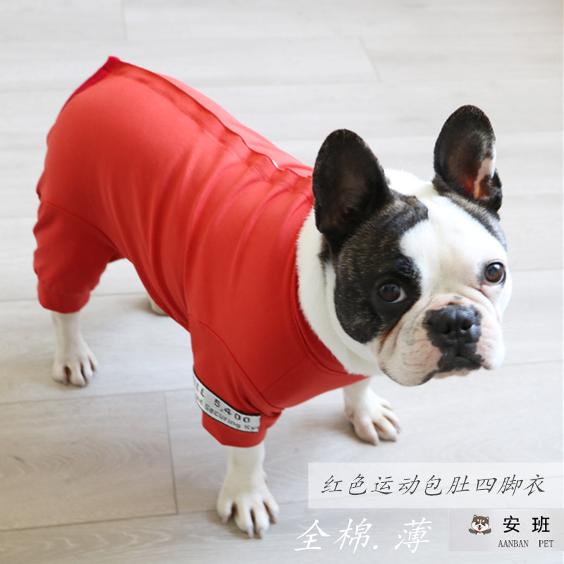 狗狗安班包肚全棉博美雪纳瑞法斗图片