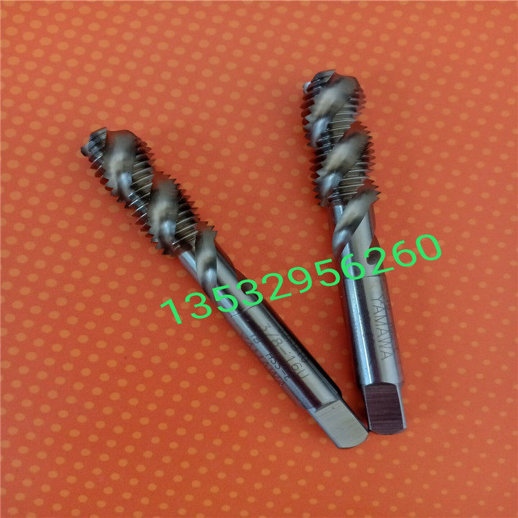 日本YAMAWA6G加大美制螺旋丝攻3/8-16-20-24-28-32-40
