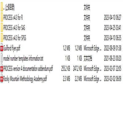 spss、R、SAS 中介效应 process 4.3插件