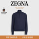 绿洲羊绒毛衣 Cashmere ZEGNA杰尼亚男装 墨蓝色Oasi