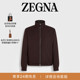 100CC Motorin 短夹克 深棕色科技面料 ZEGNA杰尼亚男装