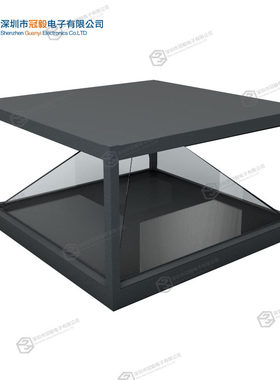 3d立体成像全息展示柜360度全息投影展示柜贵金属立体展示柜