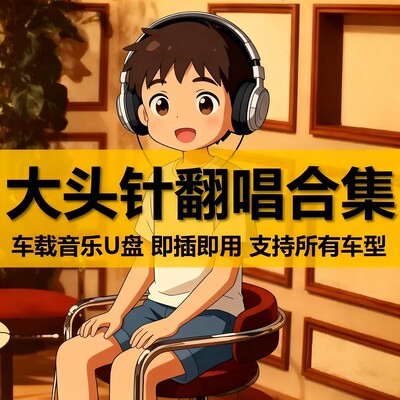 大头针AI翻唱全集车载U盘歌曲usb