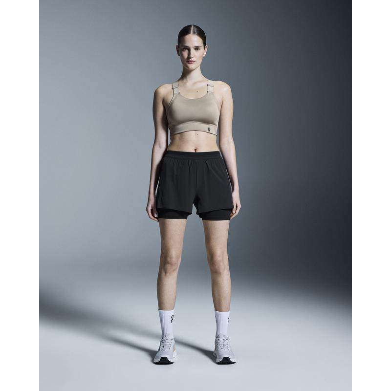 代购ON昂跑女士运动短裤速干透气自由活动防摩擦设计收纳口袋,运动服/休闲服装,运动中长裤／短裤,淘宝优惠券,粉丝福利购,淘宝优惠卷