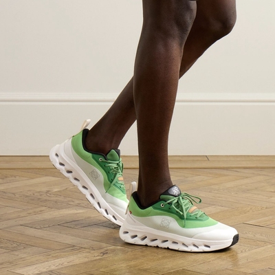 代购On Cloudtilt 2昂跑罗意威联名款跑步鞋白绿色新款男女运动